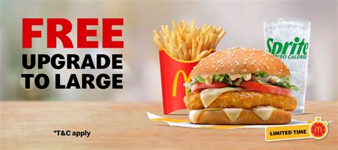 Get a FREE UPGRADE TO LARGE POPCORN .